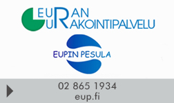 Euran urakointipalvelu Eup Ky / Eupin pesula logo